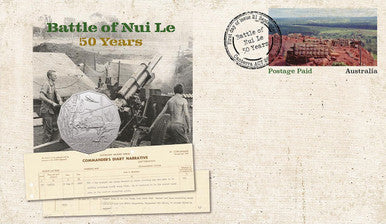 2021 50c The Battle of Nui Le 50 Years PNC