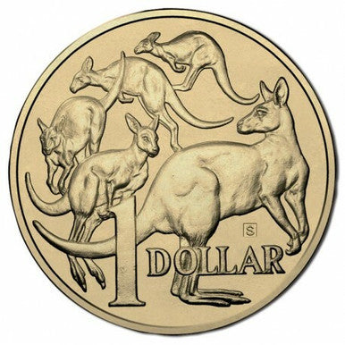 2015 $1 ANDA Sydney Mob of Roos 'S' Privy Mark Uncirculated Coin