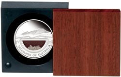 2009 $1 Treasures of Australia Diamonds 1oz Silver Proof Coin