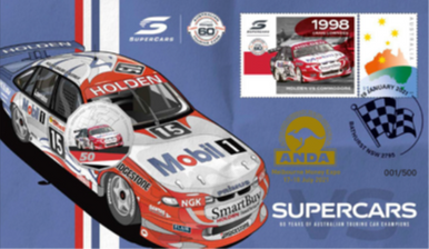 2021 ANDA Melbourne Supercars Overprinted PNC 3 Set
