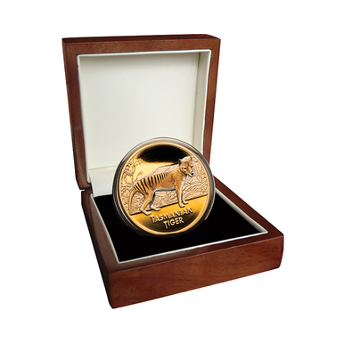Niue 2011 $100 Endangered and Extinct Tasmanian Tiger 1oz Gold Proof Coin