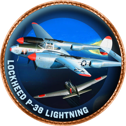 War For The Skies Second World War Enamel Penny 9 Coin Collection