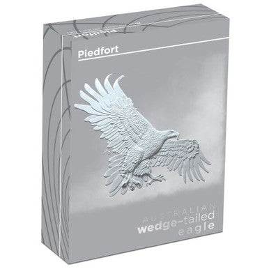2019 $2 Australian Wedge-Tailed Eagle 2oz Silver Piedfort Coin