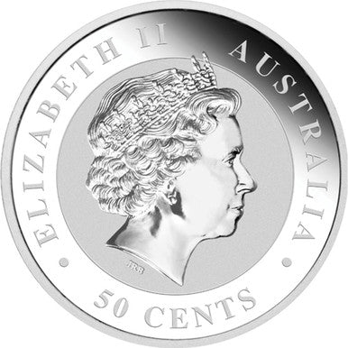 2012 50c Australian Outback 1/2oz Silver Coloured Proof 3 Coin Set