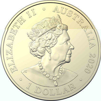 2020 $1 Paralympics Australia Chris Bond Coloured Uncirculated Coin