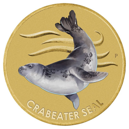 2018 $1 ANDA Brisbane Crabeater Seal PNC