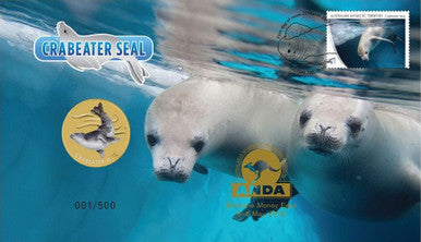 2018 $1 ANDA Brisbane Crabeater Seal PNC
