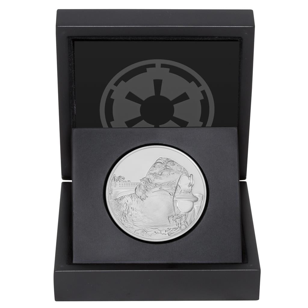 Niue 2018 $2 Star Wars Jabba The Hutt 1oz Silver Proof Coin