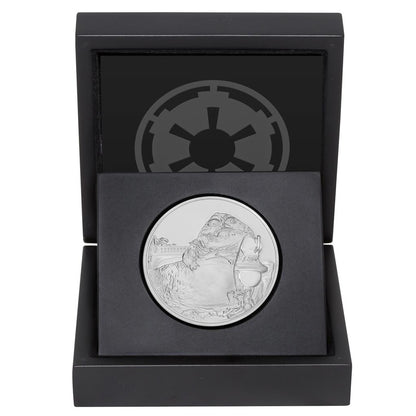 Niue 2018 $2 Star Wars Jabba The Hutt 1oz Silver Proof Coin