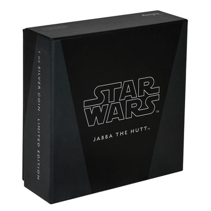 Niue 2018 $2 Star Wars Jabba The Hutt 1oz Silver Proof Coin