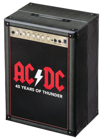 2018 $5 AC/DC 45 Years of Thunder Silver Coloured Proof Triangular Coin with Guitar Pick Set