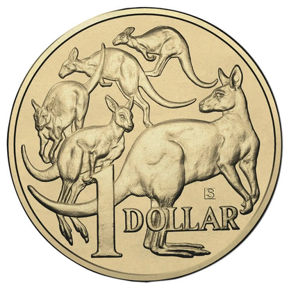 2018 $1 ANDA Sydney Mob of Roos 'S' Privy Mark Uncirculated Coin