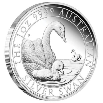 2019 $1 Australian Silver Swan 1oz Silver BU Coin