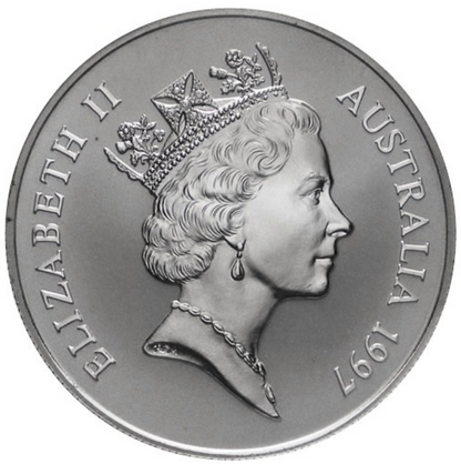 1997 $1 Kangaroo 1oz Silver Uncirculated Coin