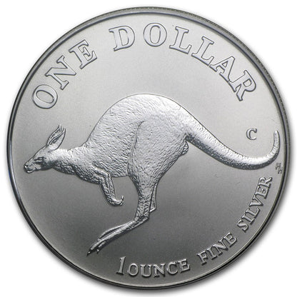 1998 $1 Kangaroo 1oz Silver Uncirculated Coin