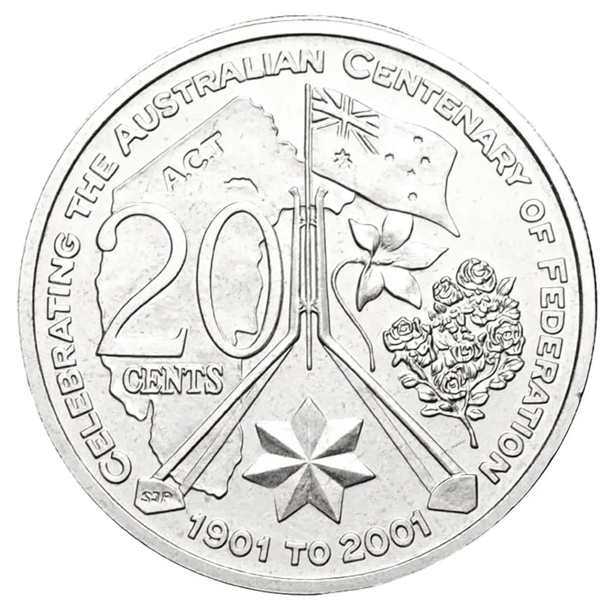 1966-2001 20c Complete Uncirculated 14 Coin Type Collection