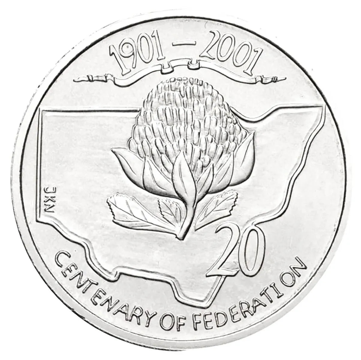 1966-2001 20c Complete Uncirculated 14 Coin Type Collection