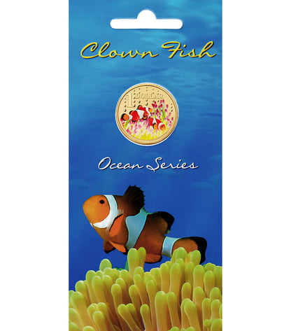 2006 $1 Ocean Series Clown Fish Coloured Uncirculated Coin