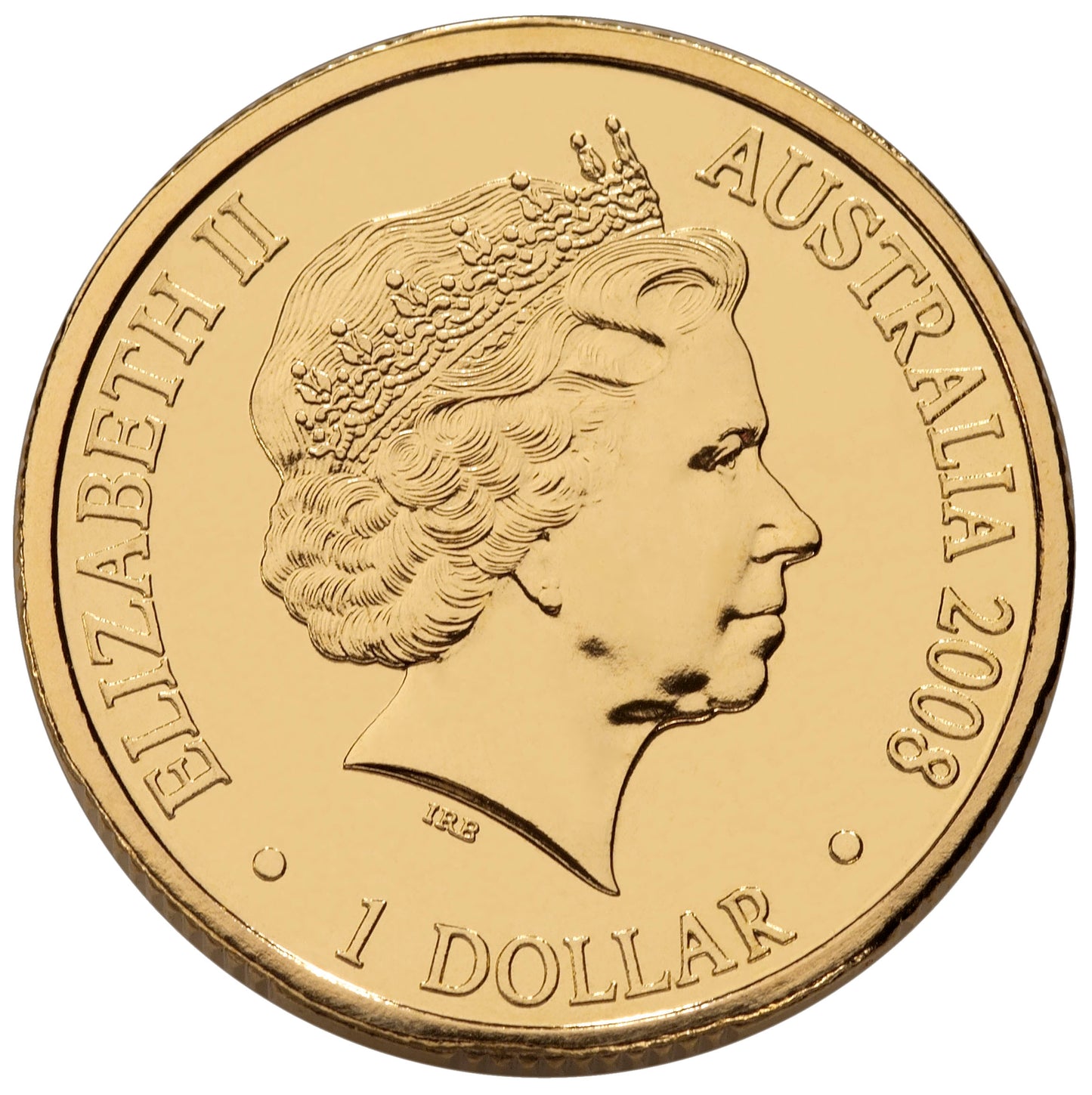 2008 $1 Year of The Rat Uncirculated Coin