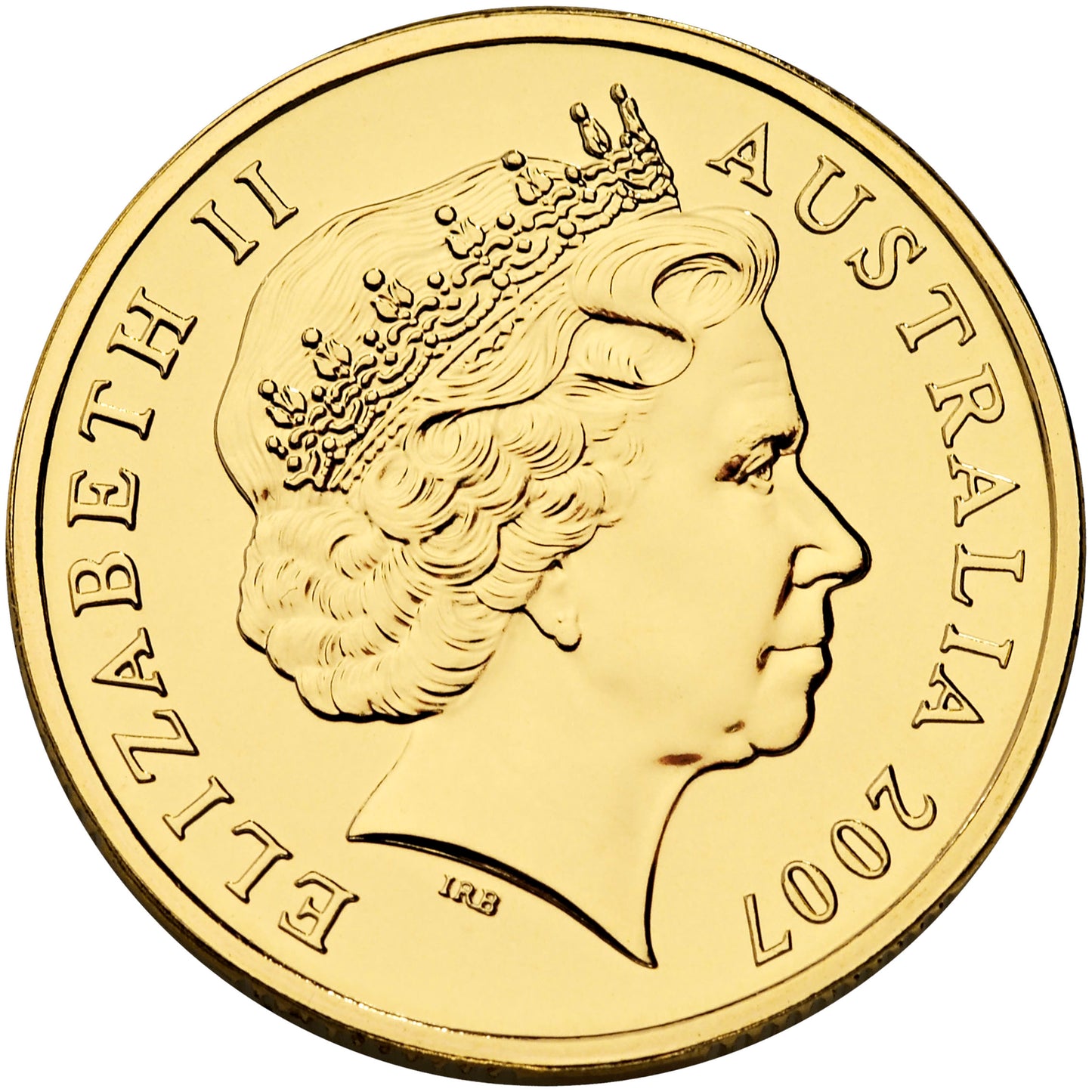 2007 $1 60th Anniversary of Australian Peacekeeping Uncirculated Coin