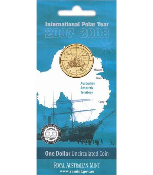 2007 $1 International Polar Year Uncirculated Coin