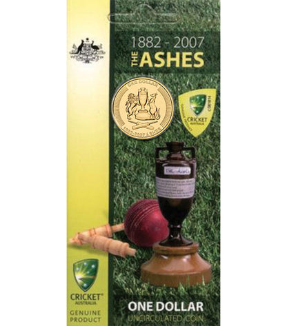 2007 $1 The Ashes Uncirculated Coin