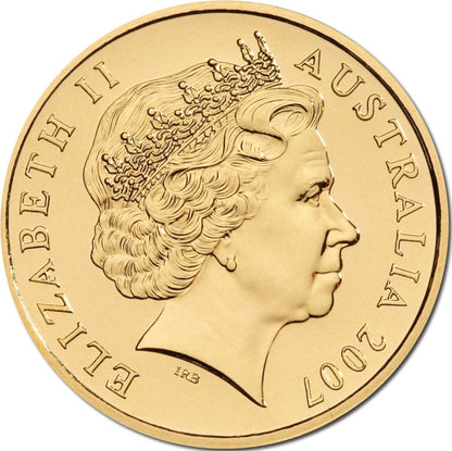 2007 $1 The Ashes Uncirculated Coin