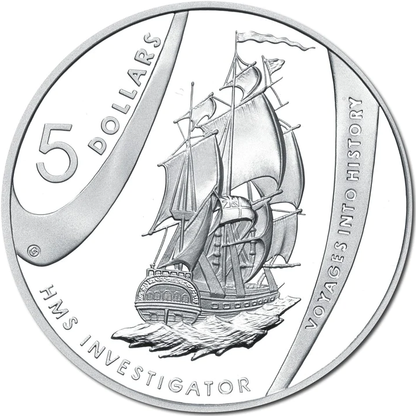 2002 Masterpieces In Silver Voyages Into History 4 Coin Proof Set