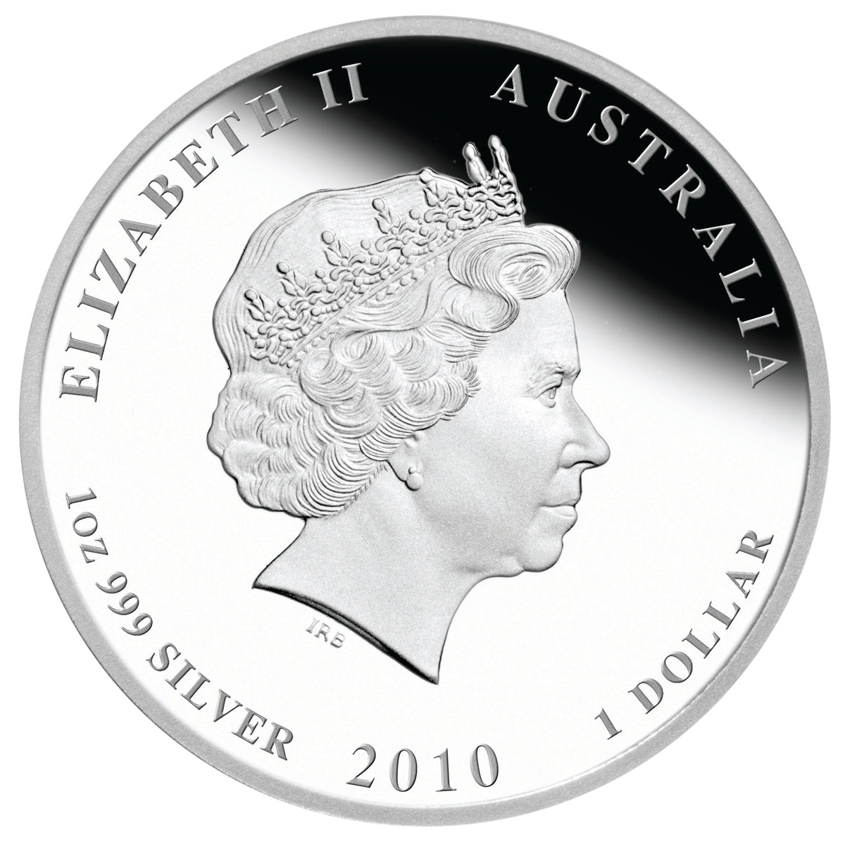 2010 $1 Lunar Year of The Tiger 1oz Silver Proof Coin