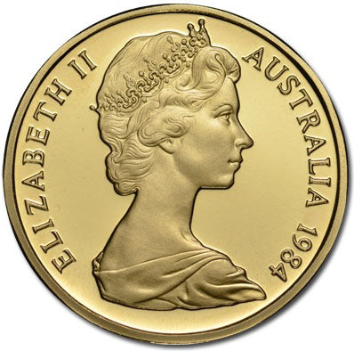 1984 $1 First Year of Issue Al/Bronze Proof Coin