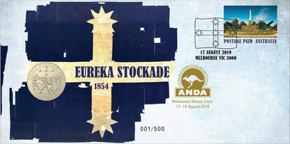 2019 $1 ANDA Melbourne Eureka Stockade PNC