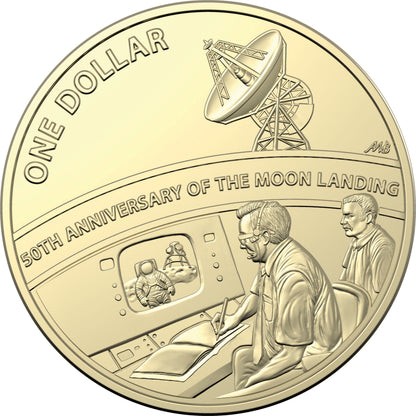 2019 ANDA Melbourne Moon Landing 50th Anniversary 2 Coin PNC