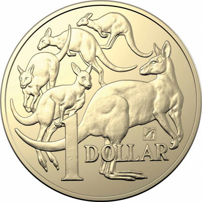 2019 $1 ANDA Melbourne Mob of Roos 'Common Heath' Privy Mark Uncirculated Coin