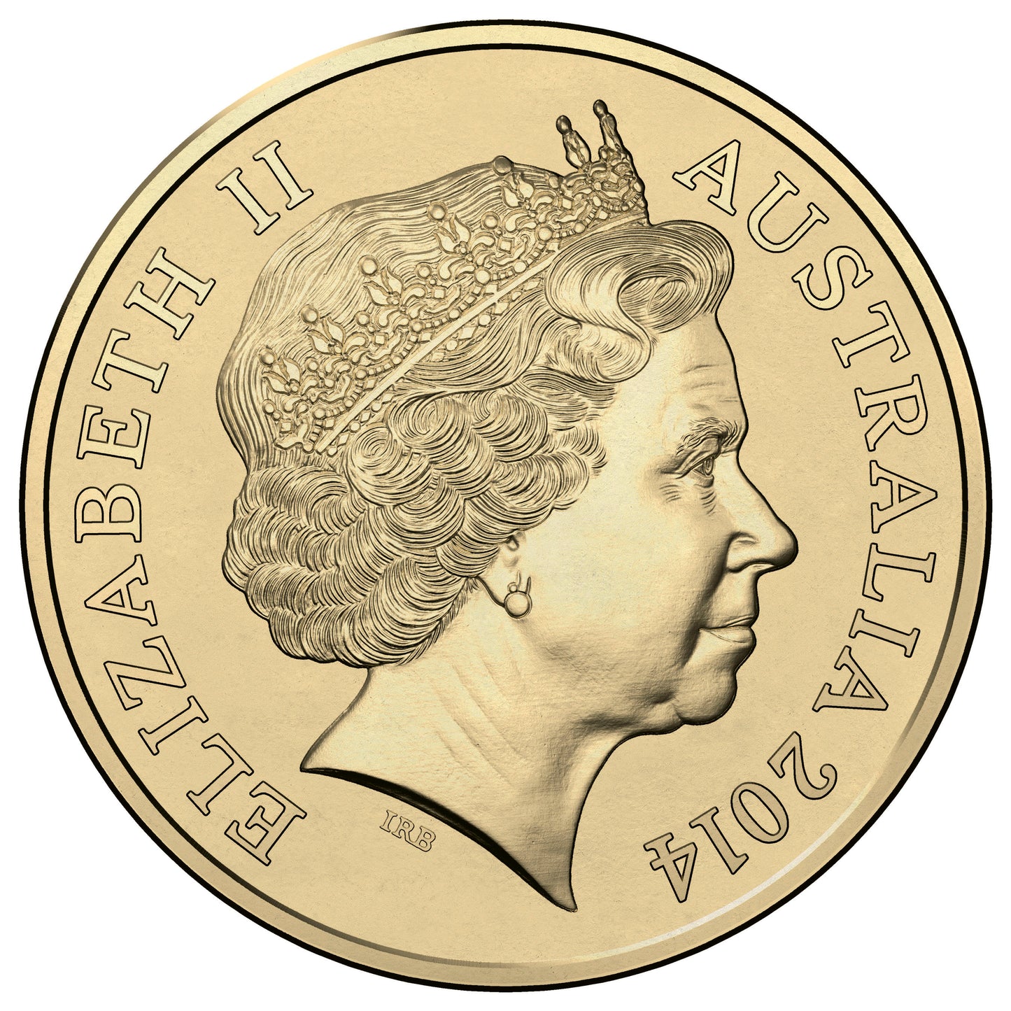 2014 $1 70th Anniversary of G for George Uncirculated Coin