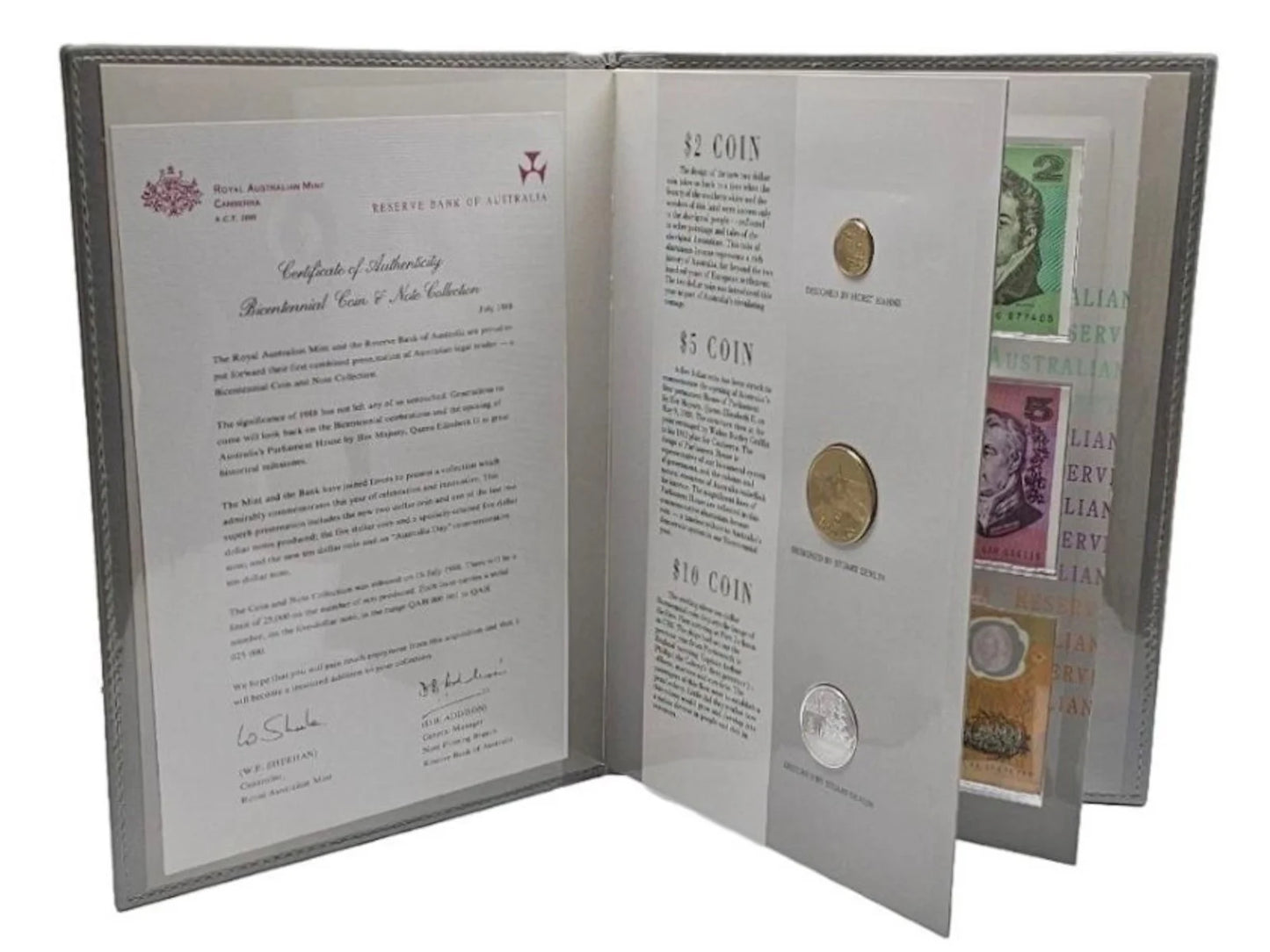 1998 Bicentennial Coin & Note Collection