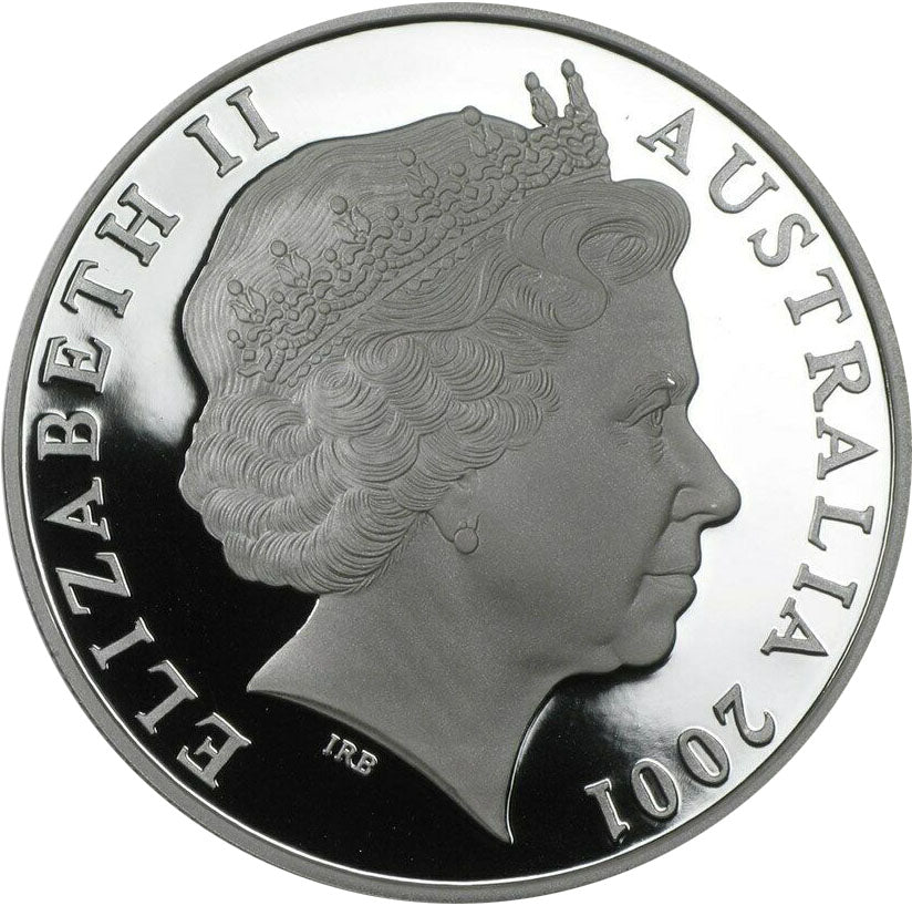 2001 $1 Kangaroo 1oz Silver Proof Coin