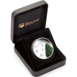 2013 50c Merry Christmas 1/2oz Silver Coloured Proof Coin