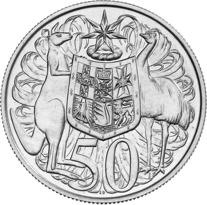 2015 50c Fifty Years of The Royal Australian Mint 2 Coin Set