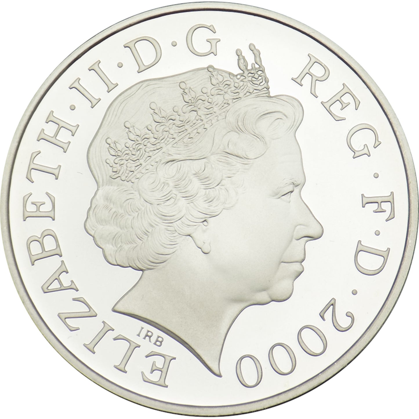 UK 2000 £5 Queen Elizabeth The Queen Mother Centenary Year Silver Proof