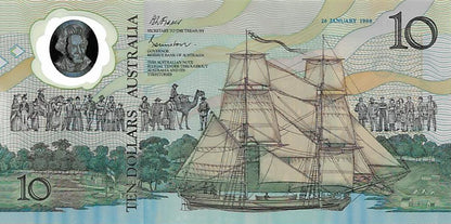 1988 $10 Commemorative Bicentennial Uncirculated Note