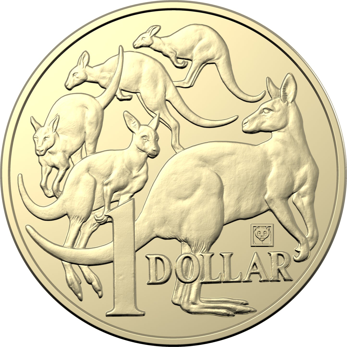 2019 $1 BICE 'Panda' Privy Mark Uncirculated Coin