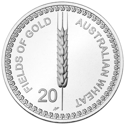 2012 Australian Wheat Fields of Gold Uncirculated 2 Coin Set