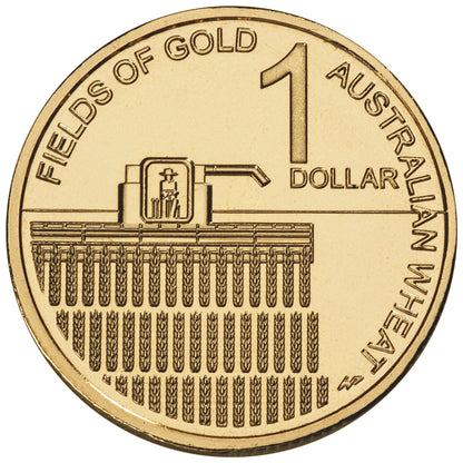 2012 Australian Wheat Fields of Gold Uncirculated 2 Coin Set