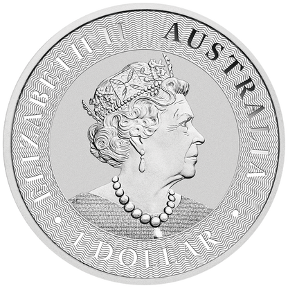 2020 $1 Australian Kangaroo 1oz Silver BU Coin