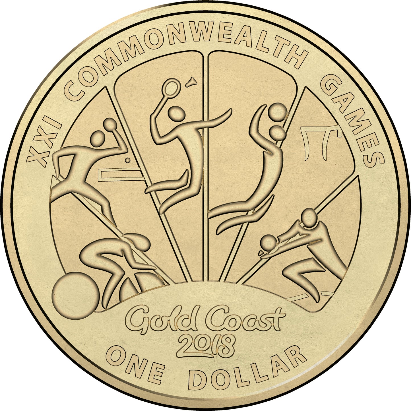 2018 Gold Coast XXI Commonwealth Games Uncirculated 7 Coin Set