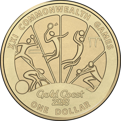 2018 Gold Coast XXI Commonwealth Games Uncirculated 7 Coin Set