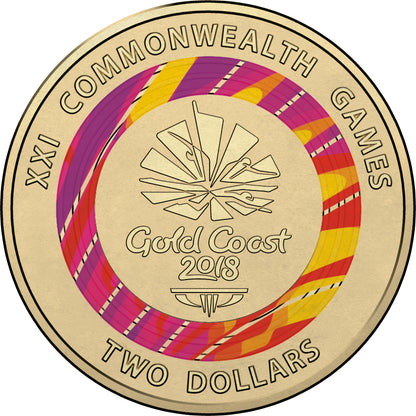 2018 Gold Coast XXI Commonwealth Games Uncirculated 7 Coin Set