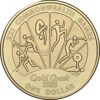 2018 Gold Coast XXI Commonwealth Games Uncirculated 7 Coin Set