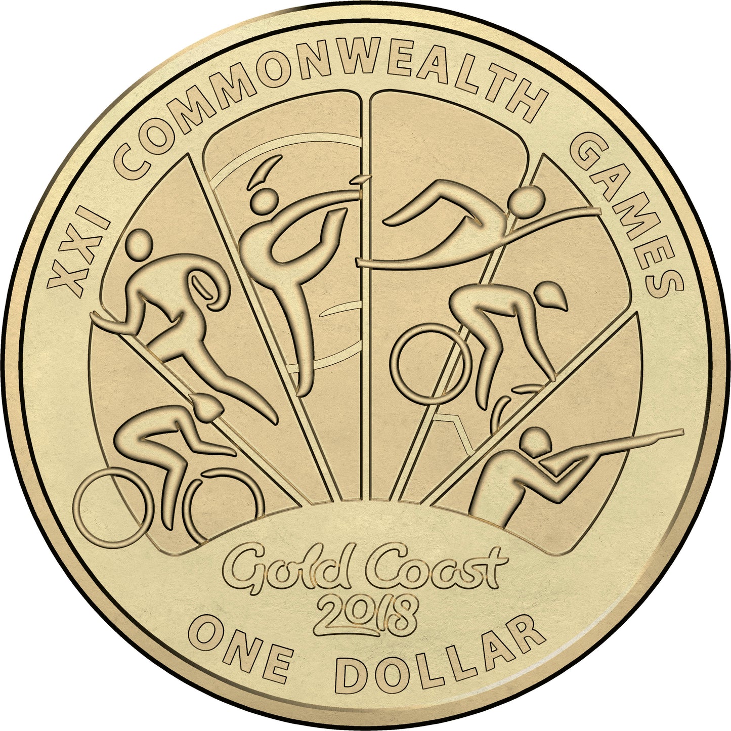 2018 Gold Coast XXI Commonwealth Games Uncirculated 7 Coin Set