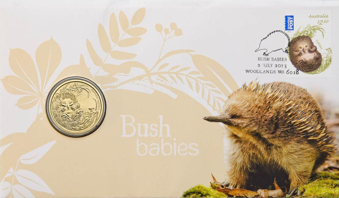 2013 $1 Bush Babies Echidna PNC